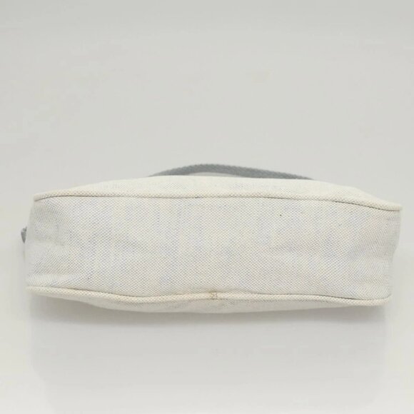 PRADA Sports Accessory Pouch Canvas Light Blue Silver - Picture 9 of 16